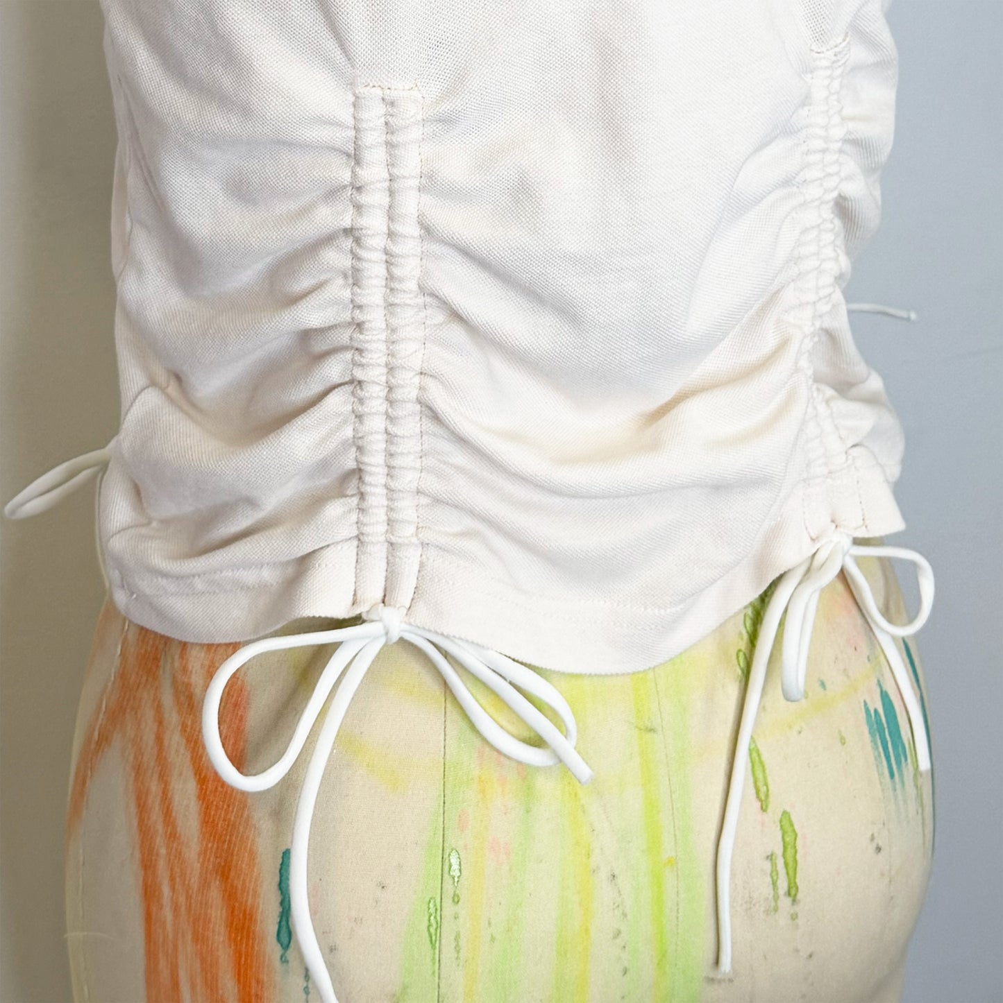 RUCHED BABY POLO