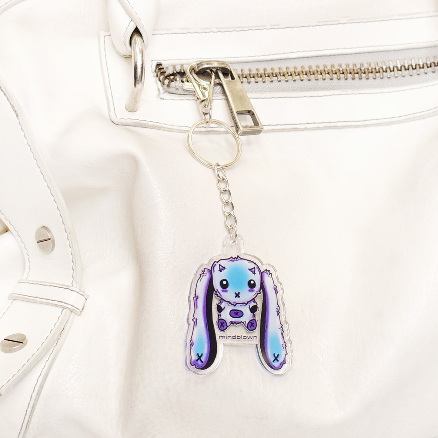 EMO ALIEN KEYCHAIN