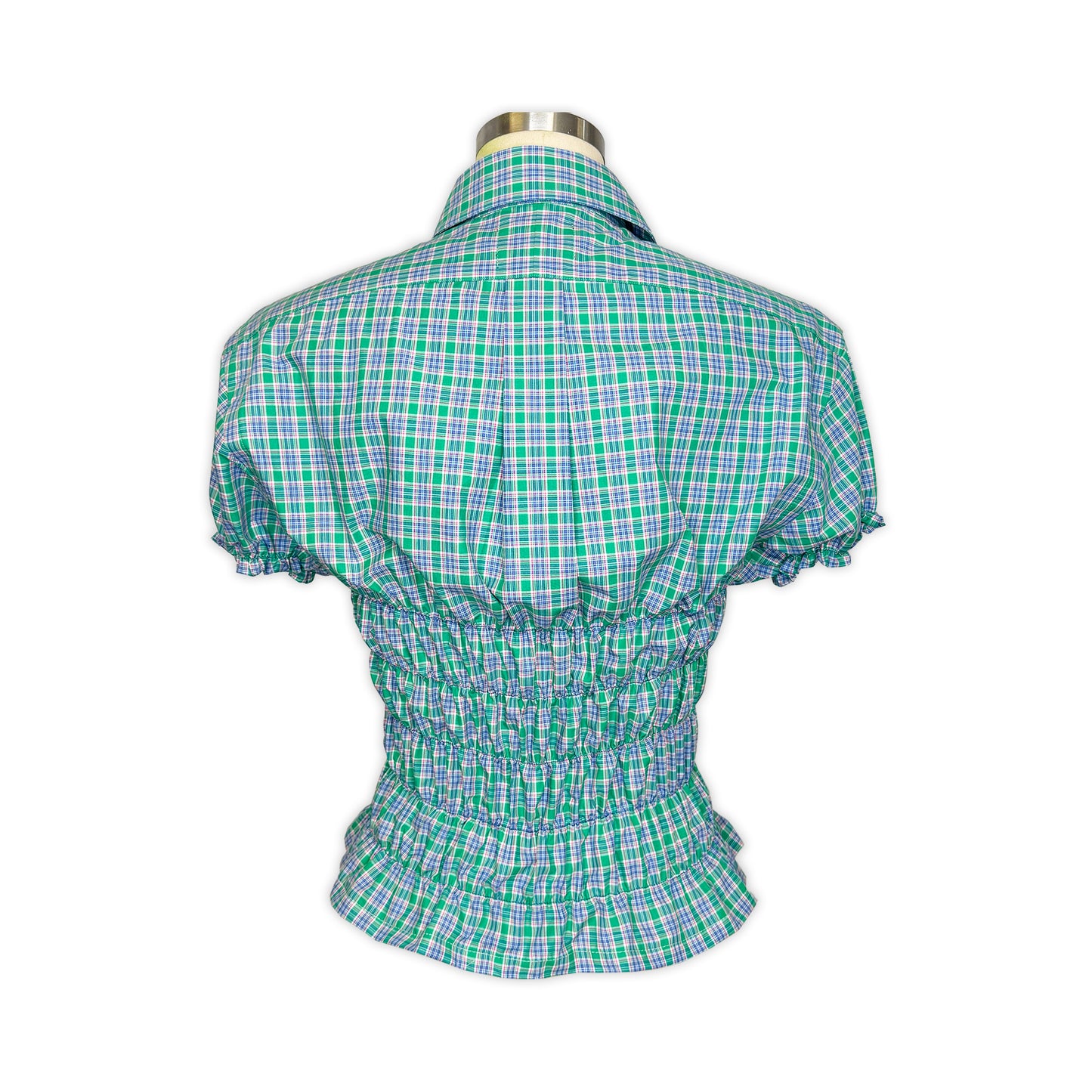 CINCHED CROSSBONES SHIRT