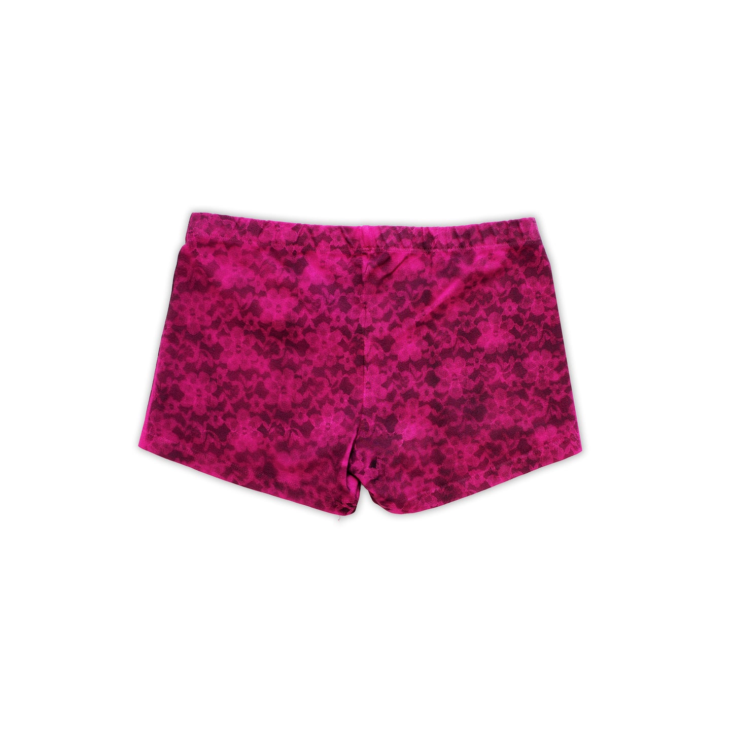 LACE PRINT MINI SHORTS