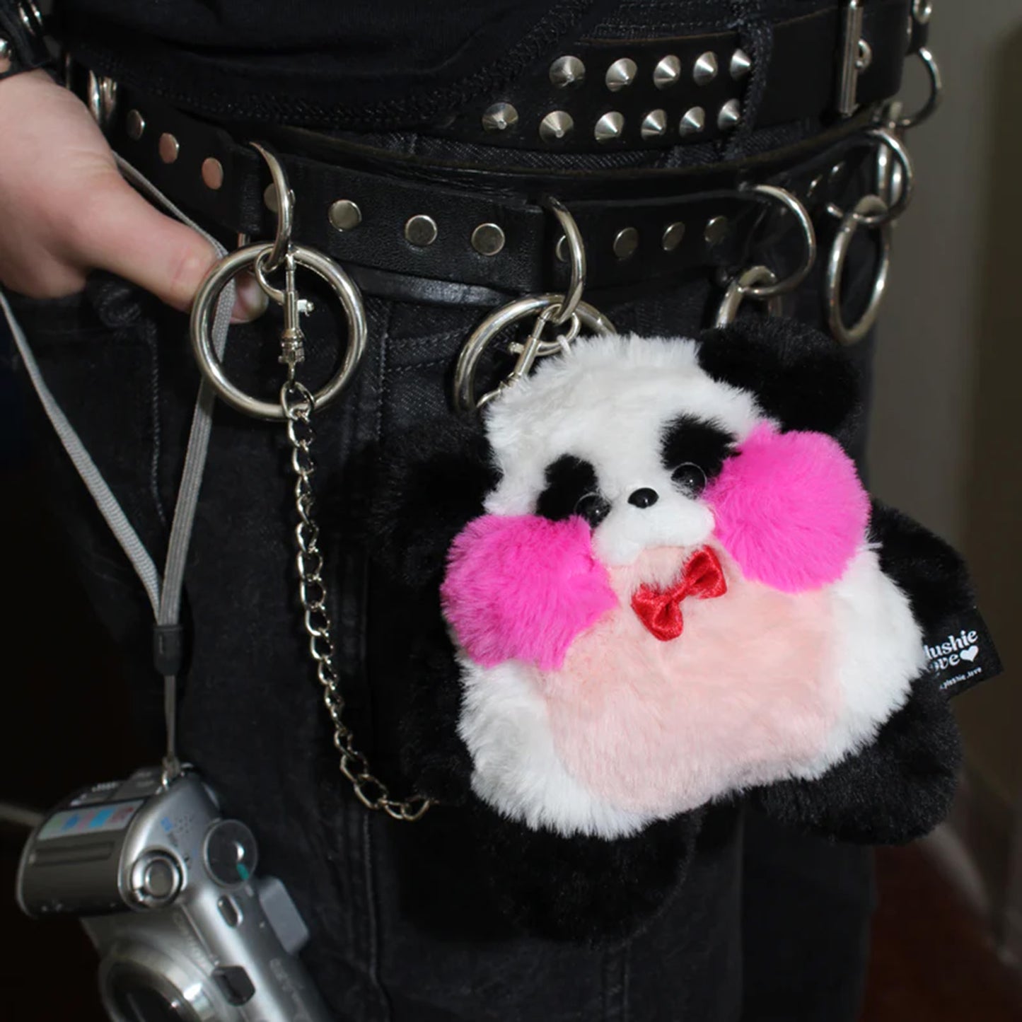 PLUSHIE LOVE PANDA BAG CHARM