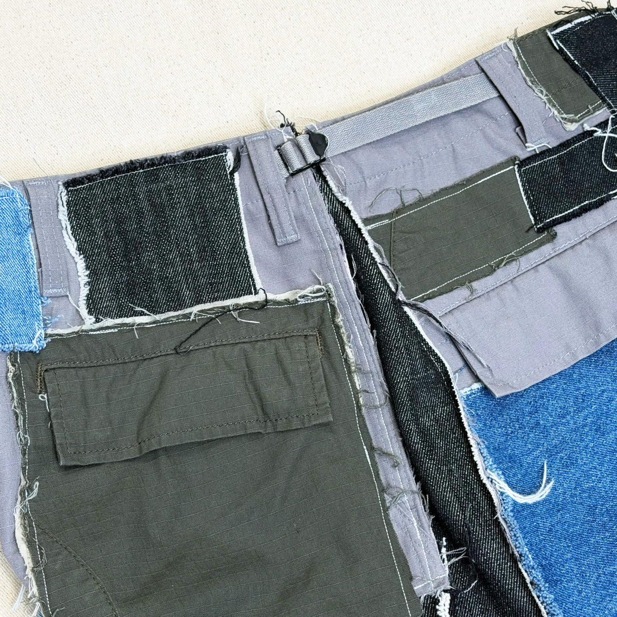 PATCHWORK CARGO PANT
