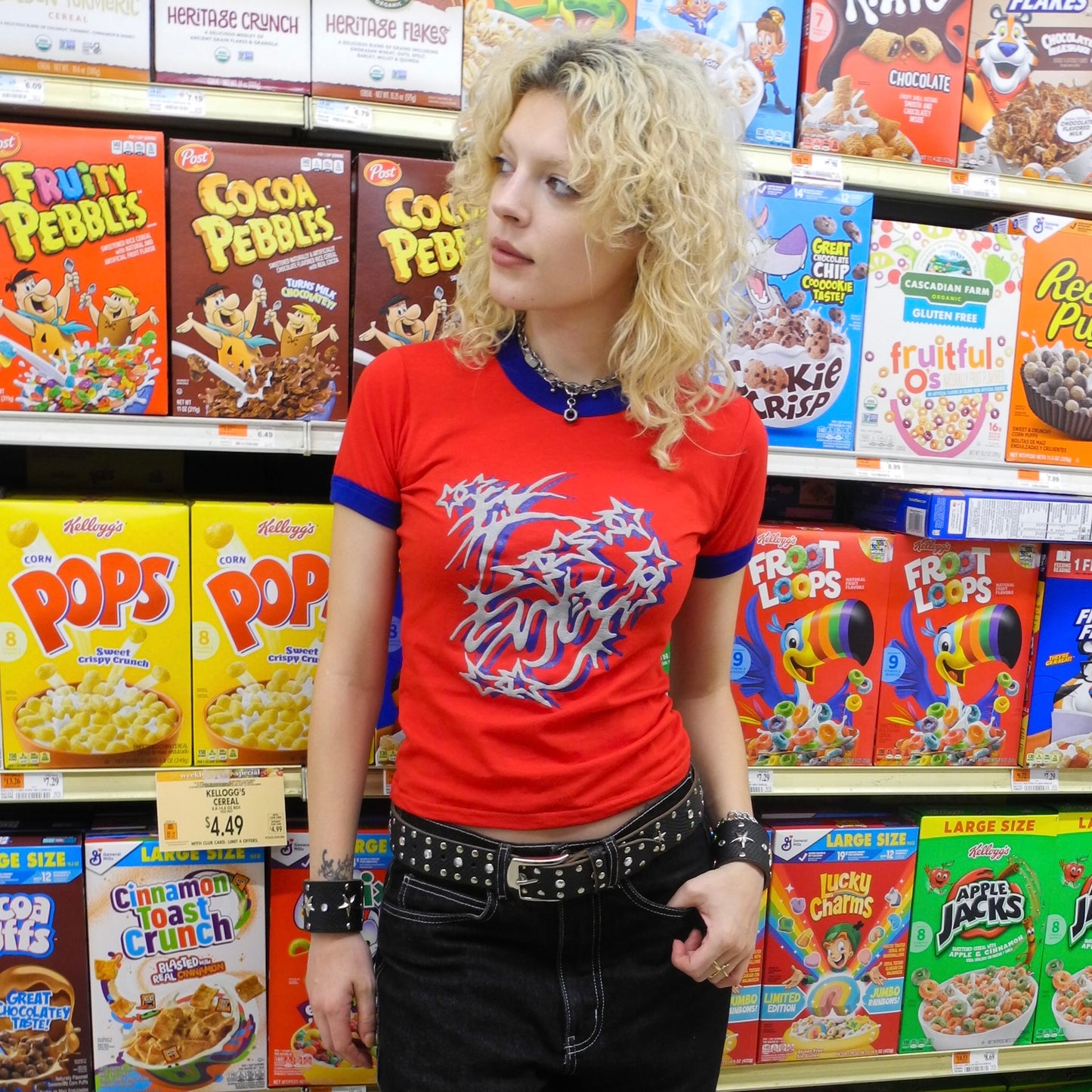 STARFIRE RINGER BABY TEE