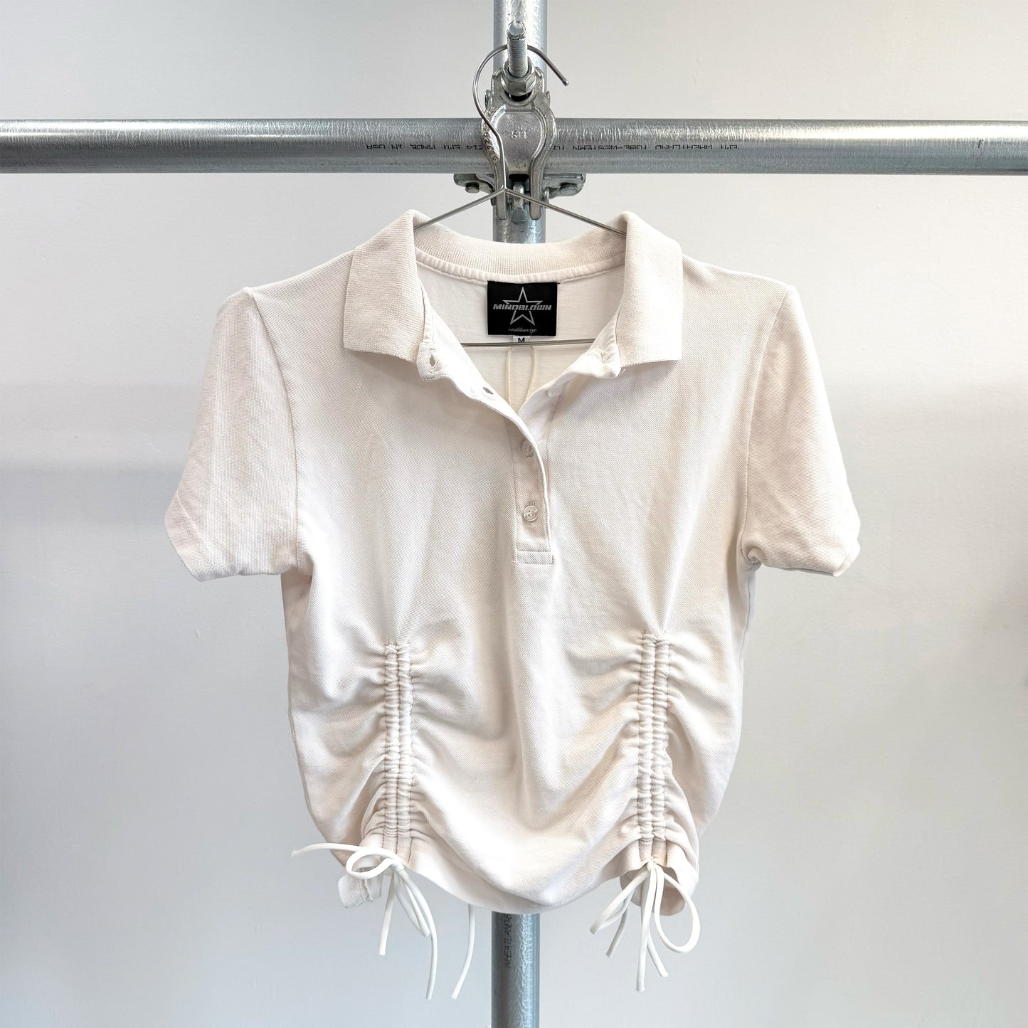 RUCHED BABY POLO