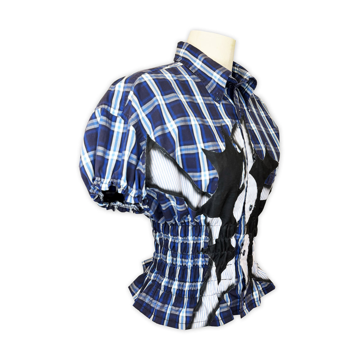 CINCHED CROSSBONES SHIRT 2