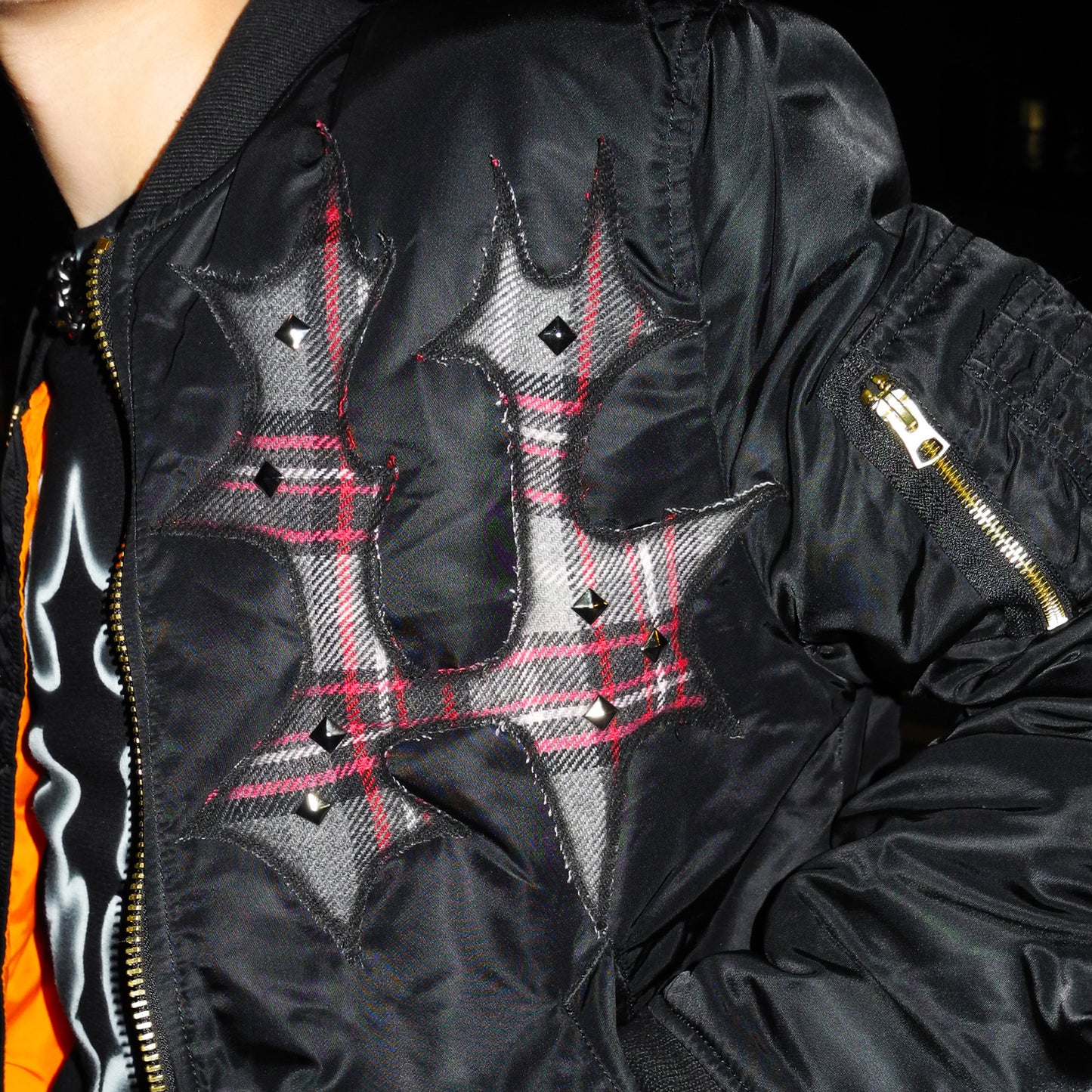 CROSSBONES BOMBER JACKET