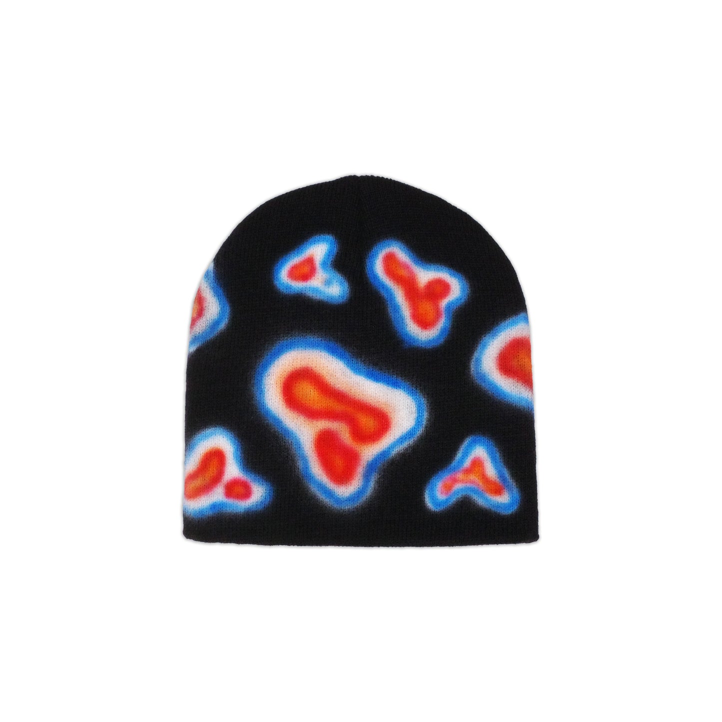 HEAT MAP BEANIE BLACK