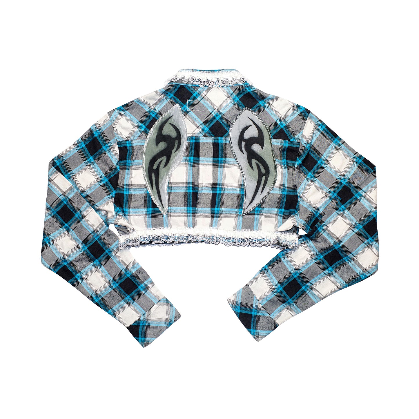 ICY CROPPED FLANNEL