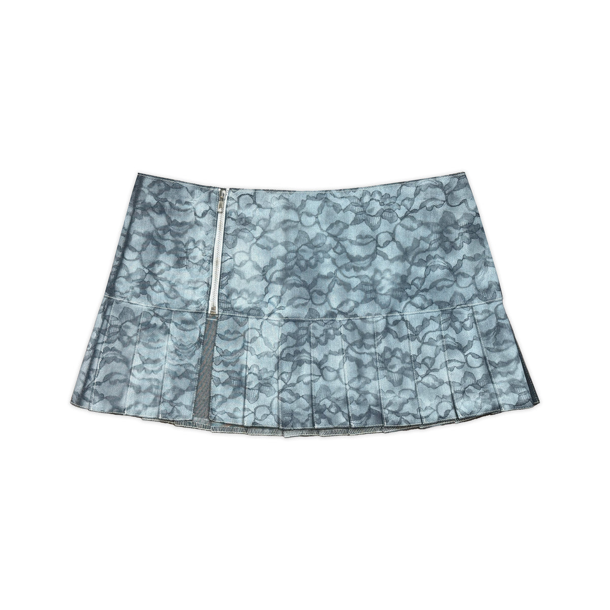 LACE DENIM STAR SKIRT