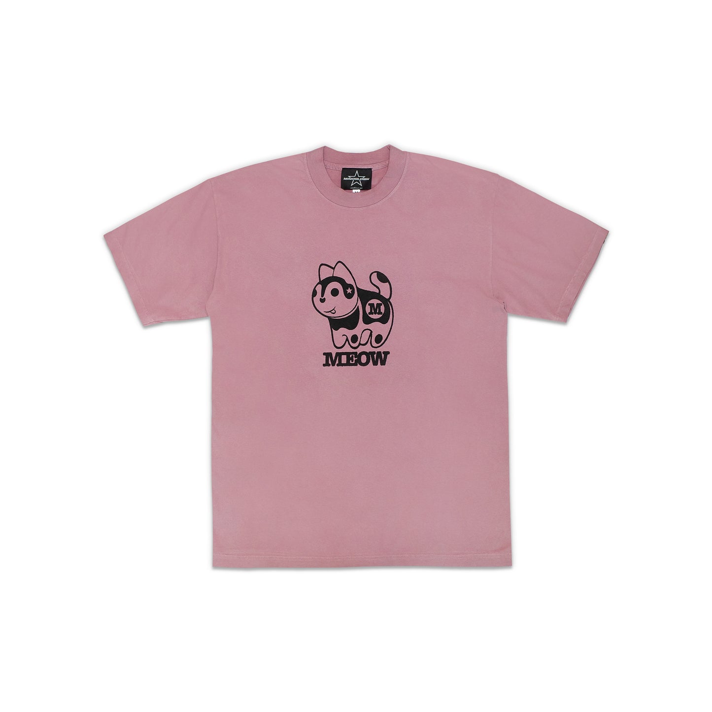 GARMENT-DYED MEOW TEE