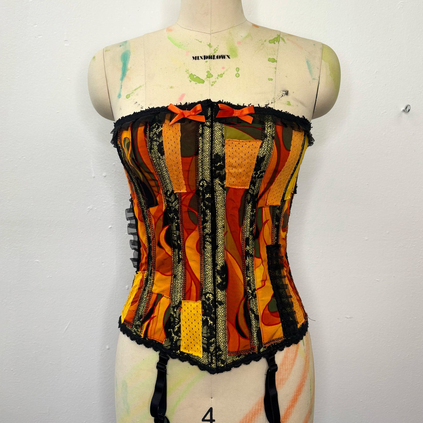 ORANGE EMBER CORSET