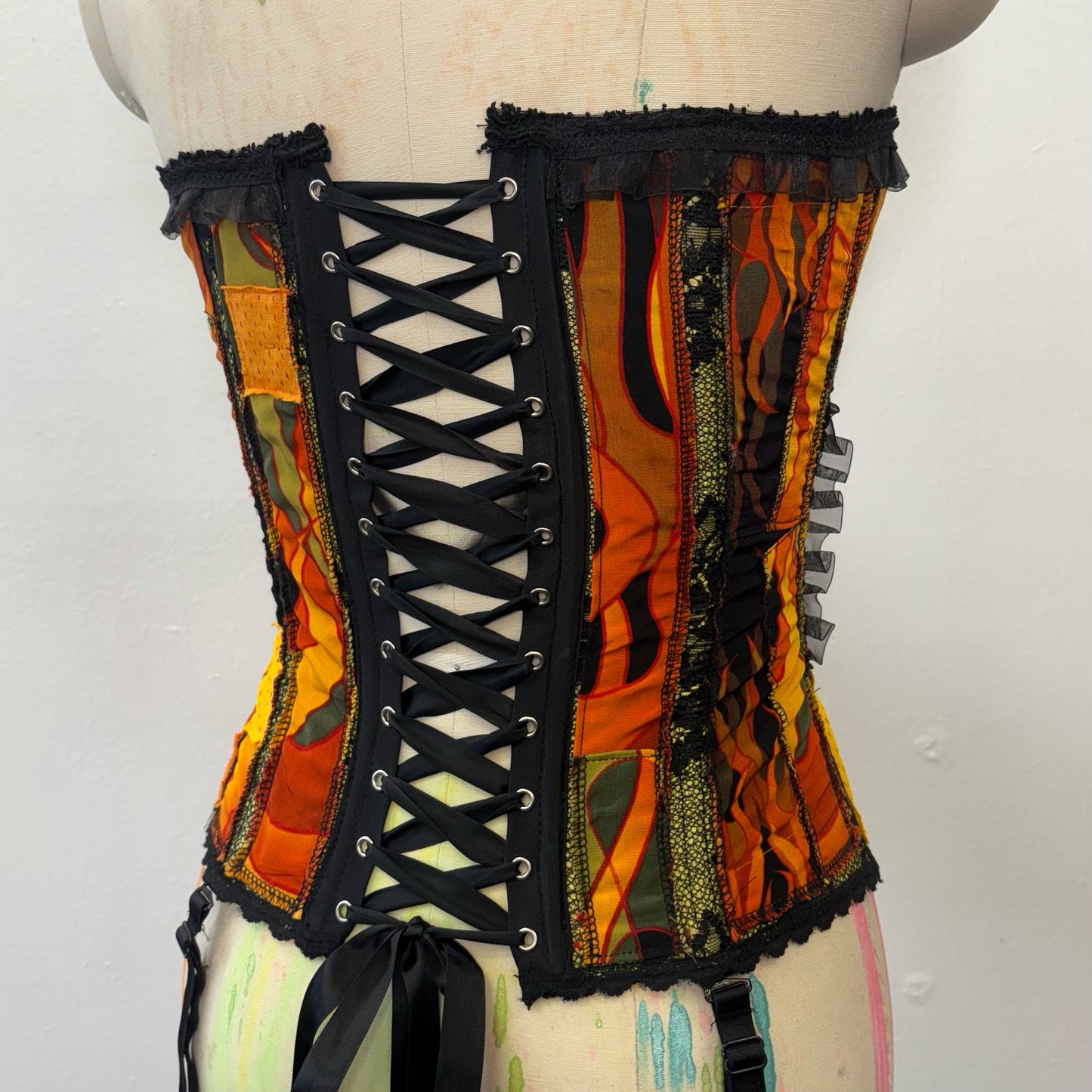 ORANGE EMBER CORSET