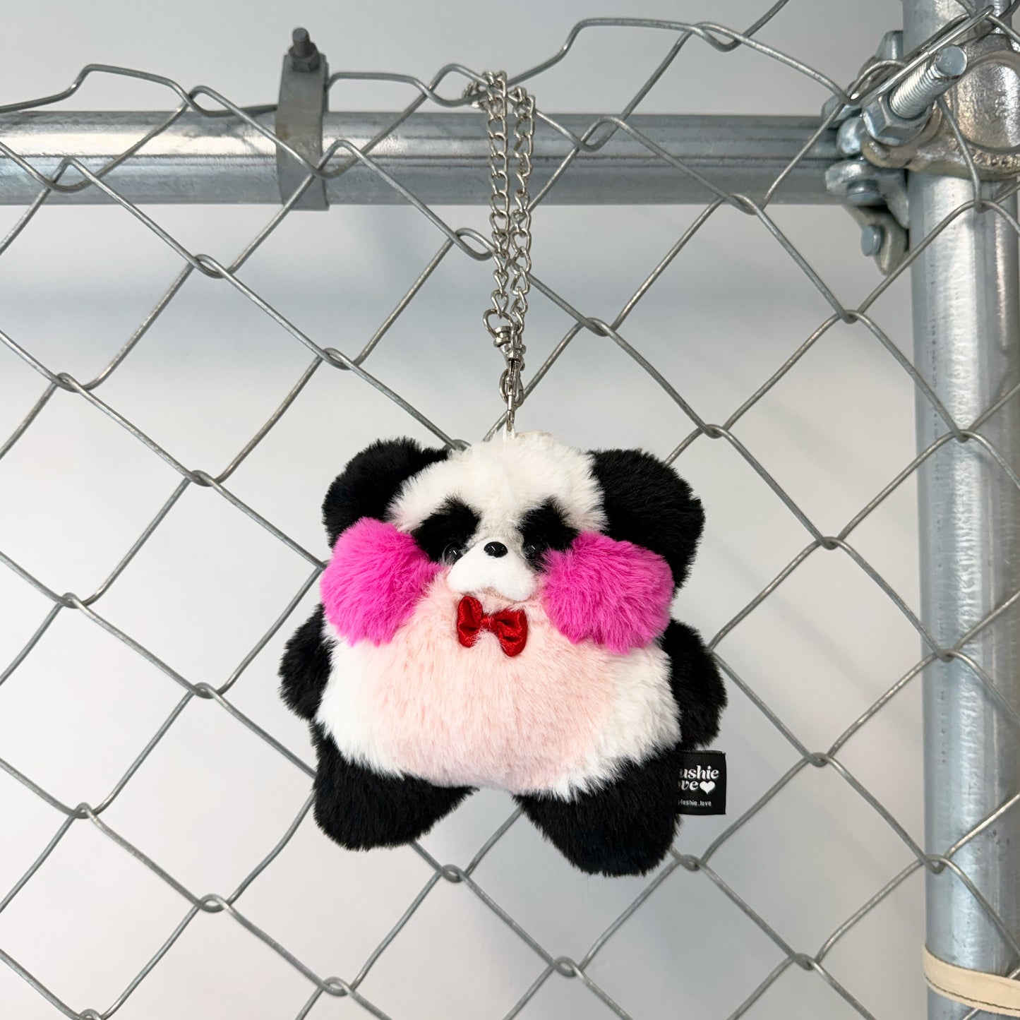 PLUSHIE LOVE PANDA BAG CHARM