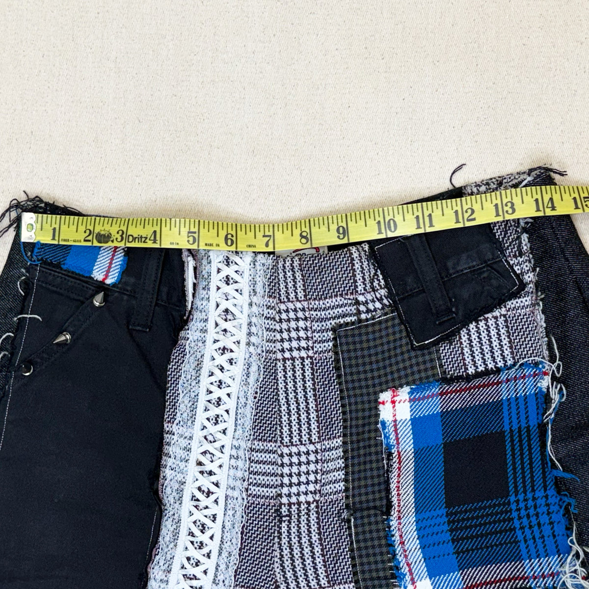 PATCHWORK SHORTS