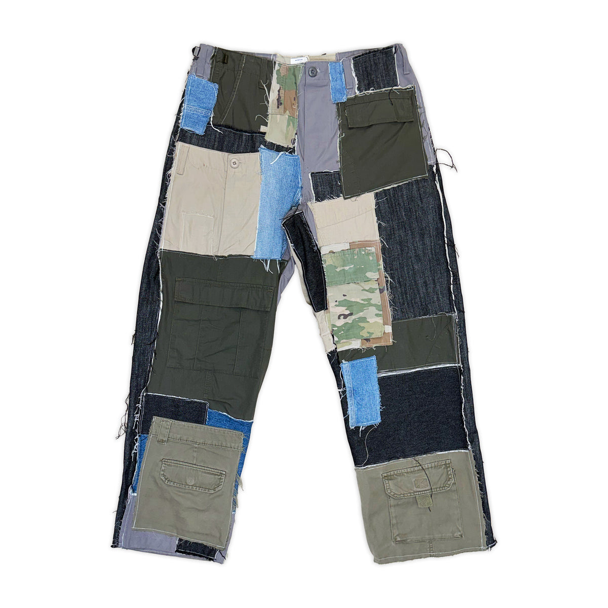 PATCHWORK CARGO PANT