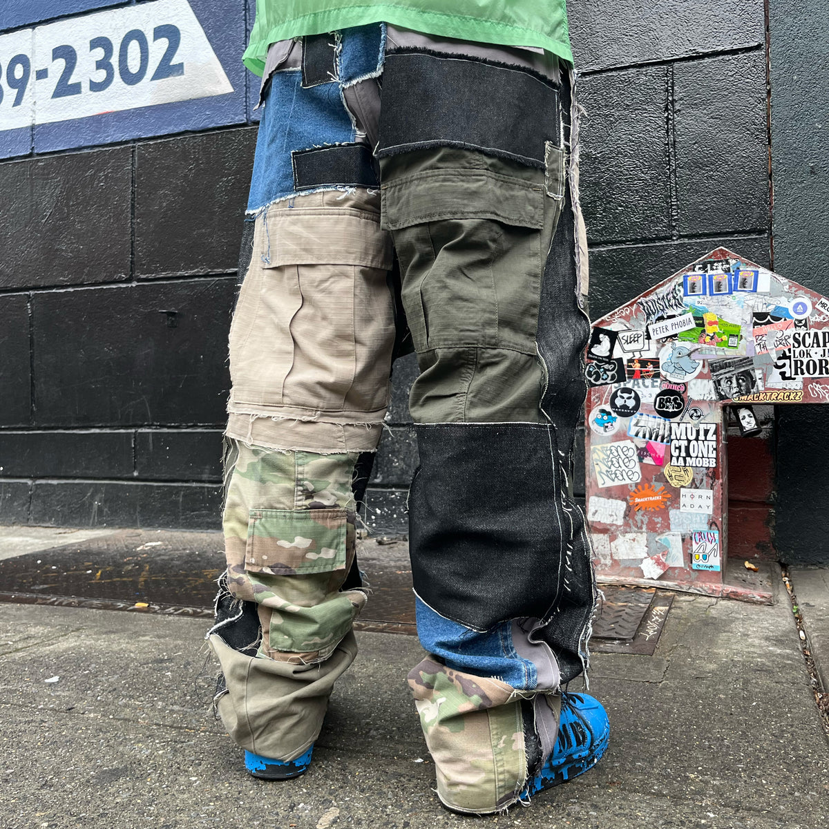 PATCHWORK CARGO PANT