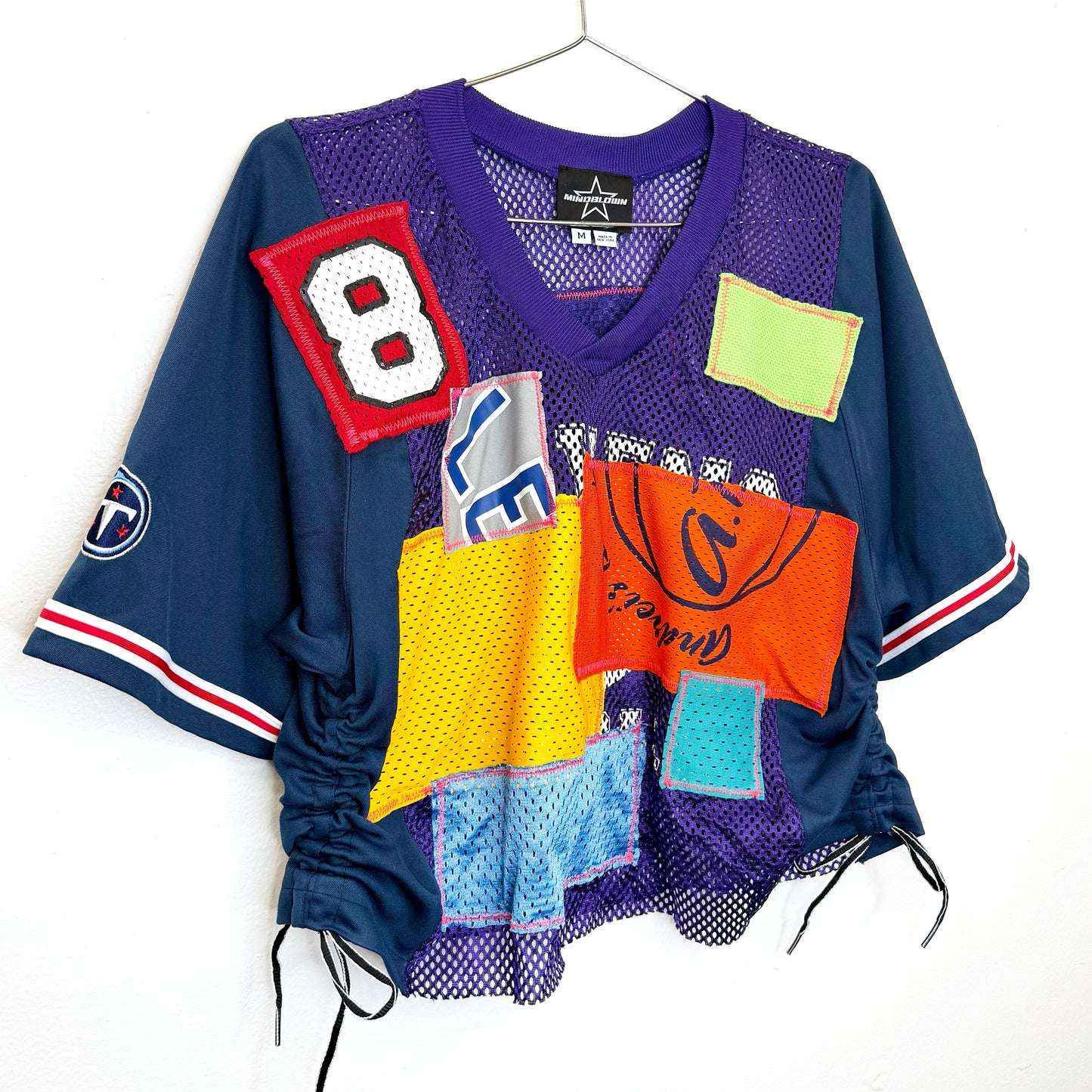 PURPLE PATCHWORK JERSEY
