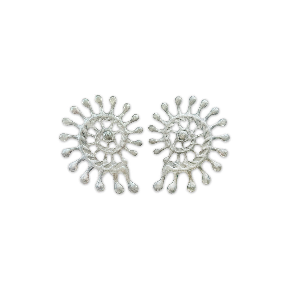 DEV ROONEY SPIRAL EARRINGS