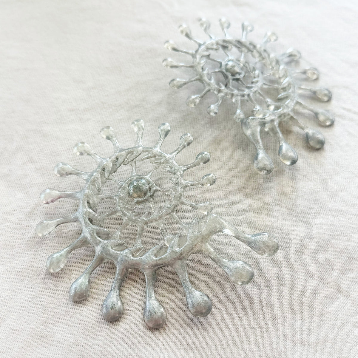DEV ROONEY SPIRAL EARRINGS