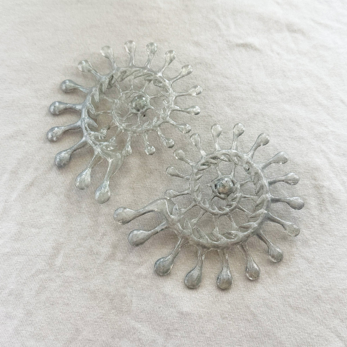 DEV ROONEY SPIRAL EARRINGS