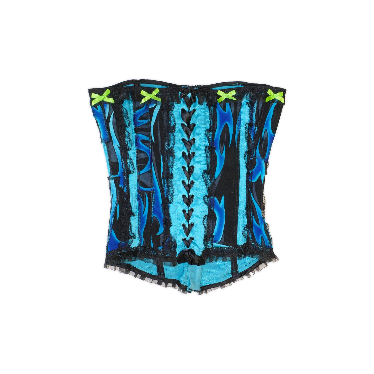 TEAL LIGHTNING CORSET