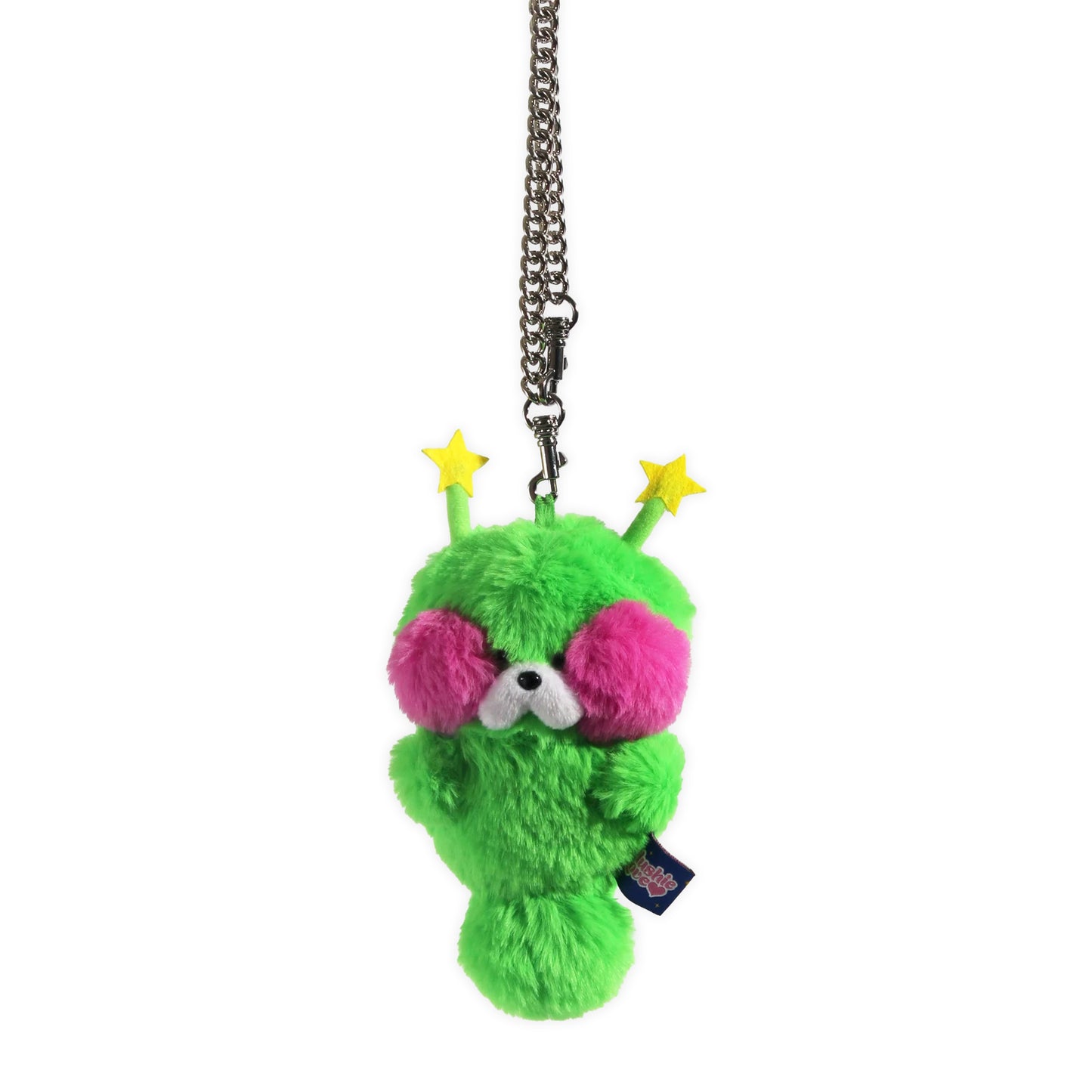 PLUSHIE LOVE PERIDOT WORM BAG CHARM